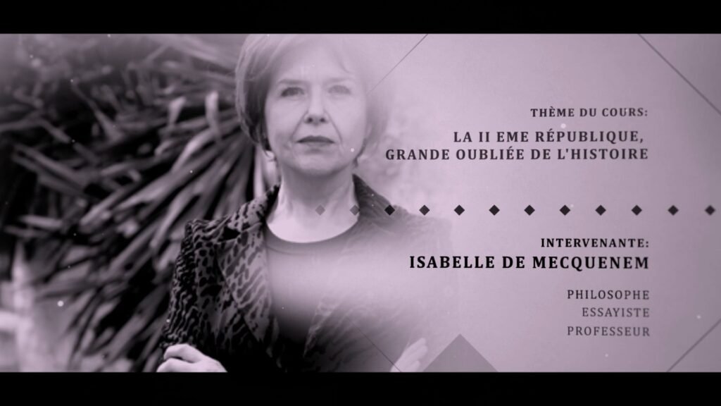 Isabelle de Mecquenem - La 2ème république grande oubliée de l'histoire