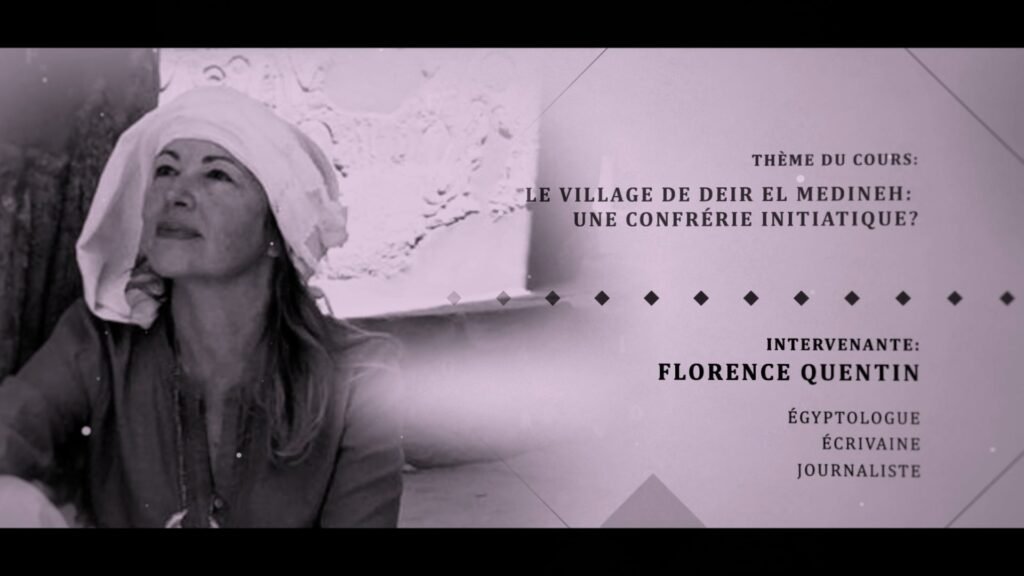 Florence Quentin: Le village des artistes/artisans de Deir el Medineh (Thèbes-ouest): une confrérie initiatique?